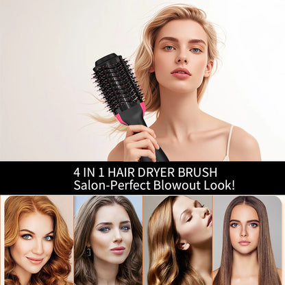 Escova Secadora de Cabelo Profissional 3 em 1 - Seca escovando, Alisa e Modela