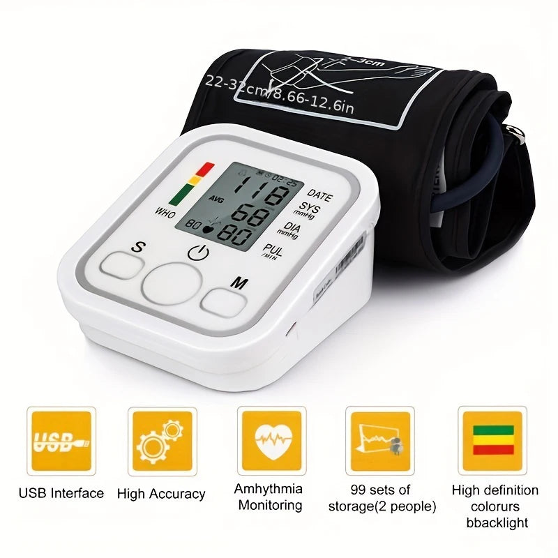 Medidor de Pressao Arterial Digital de Braço