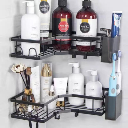 Suporte Organizador Para Canto e Parede 5pcs Multiuso