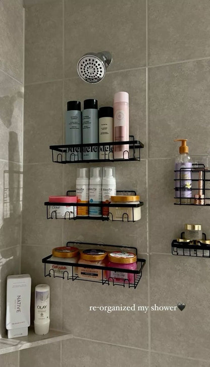 Suporte Organizador Para Canto e Parede 5pcs Multiuso